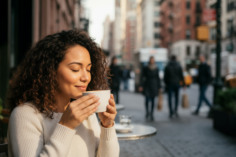 give me a closer view of the lady